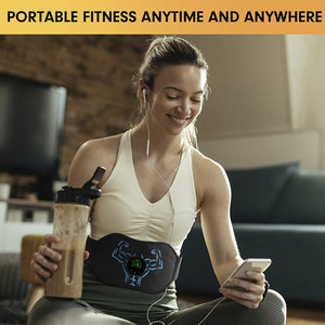 Máquinas de Fitness Ems, Equipo Inalámbrico de Electroestimulación Muscular, Tonificador Muscular, Dispositivo de Entrenamiento Abdominal, Fitness Deportivo - Product Image 5