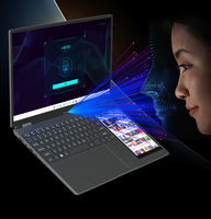 Vente en gros d'ordinateur portable ultra fin avec reconnaissance faciale Intel N95 15.6 "+ 7" double écran 16G/32G RAM 256G/512G/1T/2T SSD pour ordinateur portable professionnel