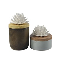 Diffuseur de roseau en céramique fait à la main Pierre Artistique Maison et Décor Style Hot Gift Set Supports Personnalisation et Traitement en Usine