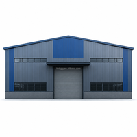 Almacén de Estructura de Acero Q355B, Taller Industrial Prefabricado, Almacenamiento, Estándar ASTM, Planos de Construcción Metálica de Alta Resistencia al Viento