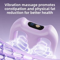 Appareil de réduction de graisse à domicile par vibration pour la taille et le ventre, perte rapide de graisse, raffermissement, modelage, massage apaisant, sans exercice nécessaire