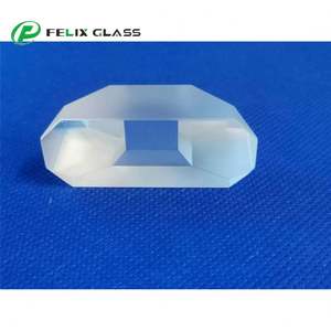 Prisme optique en forme de pyramide FELIX, prisme conique en verre personnalisé, tube de lumière conique - Product Image 1