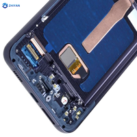 Écran mobile d'origine pour Samsung Galaxy S22 Plus avec cadre, pièces de réparation, remplacement de l'écran LCD