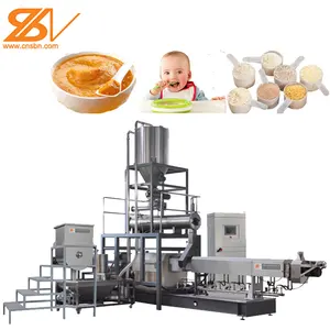 Golden Morn Nutritional cereals rice powder baby food processing equipment making machine