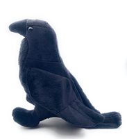 Poupée personnalisée corbeau noir doux peluche corbeau jouet en peluche