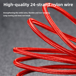 Câble de charge USB Type-C 3-en-1 1,2 m à charge rapide 2,4 A avec logo personnalisé pour téléphone portable – Offre Spéciale - Product Image 4