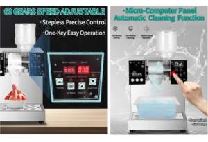 Dernière grande machine à flocons de glace rasée koreanische <span class=keywords><strong>bing</strong></span> su rotate A snowflake noodle bingsu snow - Product Image 2
