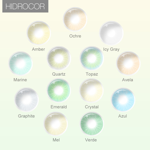 Livraison Gratuite Lentilles de Contact Naturelles Freshgo Hidrocor, Lentilles de Couleur Douces pour les Yeux, Vente en Gros, 1 An Lentilles De Contact - Product Image 1