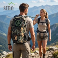 Poche à eau tactique robuste de 3 L pour le camping en plein air et la survie, double étanchéité, prix d'usine, fabricant Sibo