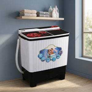 Lavadora/Secadora Semiautomática Todo en Uno WM7500, Tambor de Acero Inoxidable, Carcasa de Plástico, Carga Superior, Capacidad de 7 kg, Uso Doméstico, Nueva - Product Image 3