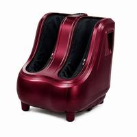 Masseur électrique pour pieds et mollets avec chaleur, compression d'air, shiatsu, pétrissage profond pour la circulation