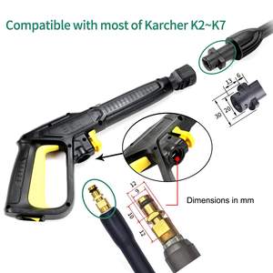 <span class=keywords><strong>Lance</strong></span> à mousse turbo rotative électrique réglable haute pression 5m/10m 47cm 1000W 2100Psi pour nettoyeur haute pression, outil de nettoyage automobile - Product Image 2