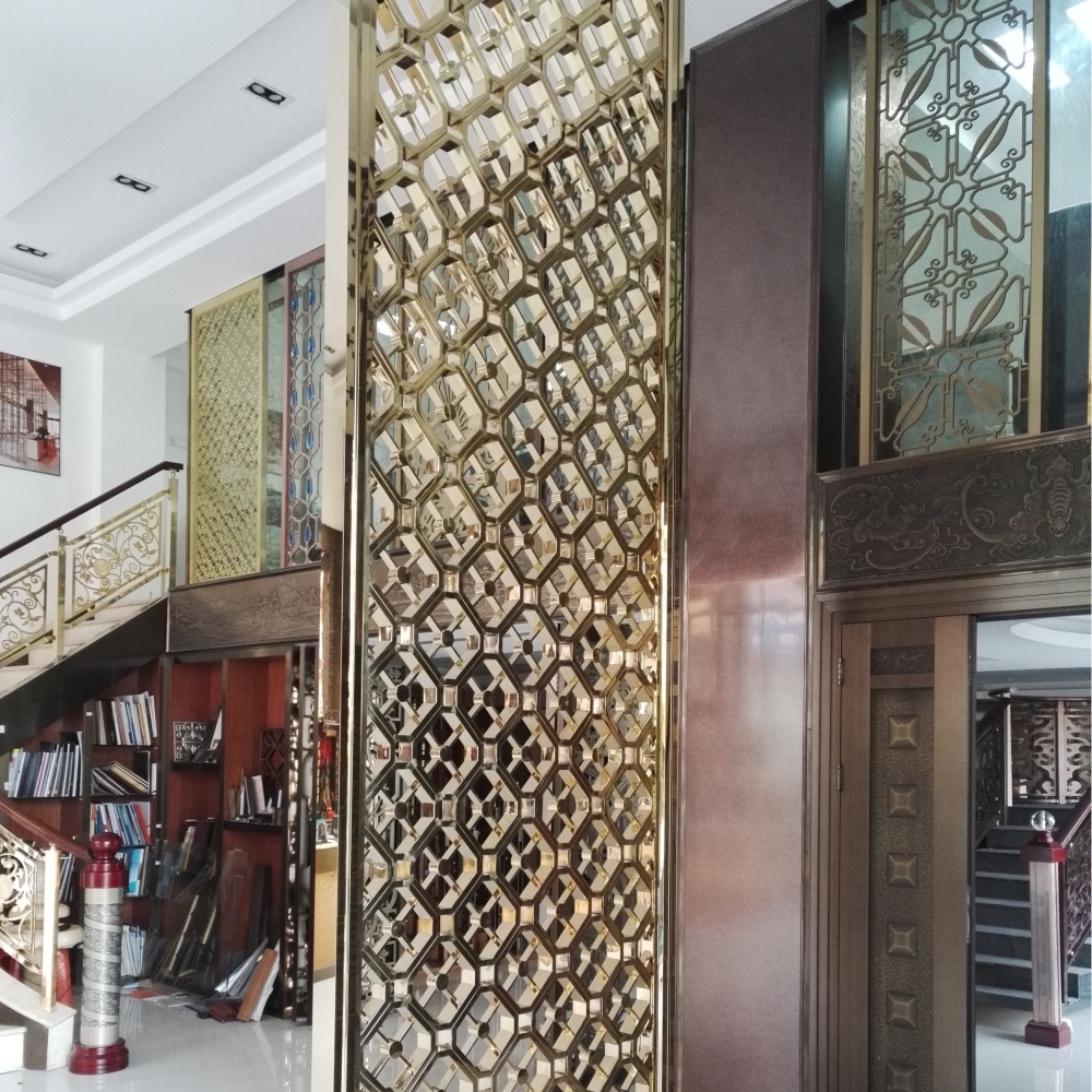 Декоративный дизайн, настенная панель с лазерной резкой, металлический экран Mashrabiya