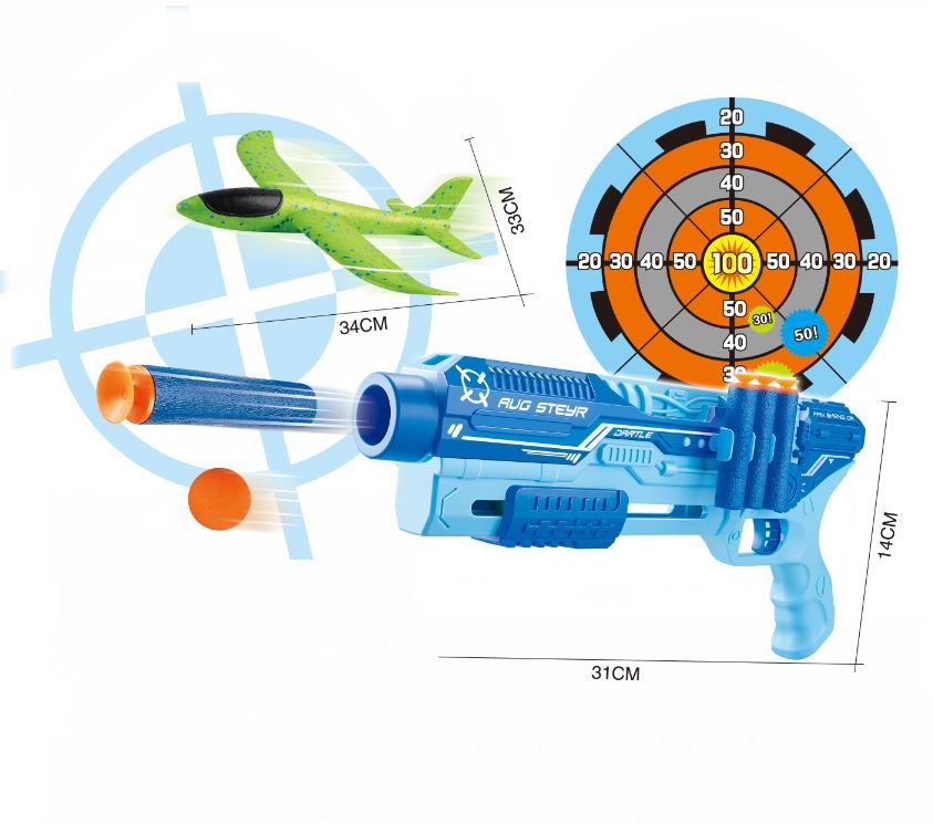 Blaster Guns Toy Guns for Boys with Pistol Toy Foam Darts for Kids Birthday Gifts Party Supplies Hand Air soft Pistol