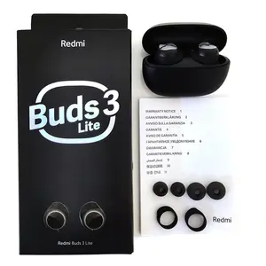 Redmi Buds 3 Lite TWS earbud nirkabel, Earphone edisi muda kontrol Tap tahan air di Earpiece untuk Redmi Note 10 Pro