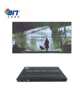 Contrôleur de mur vidéo multi-viseur Bitvisus 4K 4 HDMI, contrôle CEC et Web, processeur vidéo matriciel, contrôleur d'affichage TV 4 entrées 9 sorties