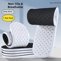 Semelles intérieures de sport en PU Zujiyoupin P à matrice de points cinq lignes, confortables, haute élasticité, antichoc, amorti doux, respirantes