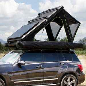 Jeep 4x4 <strong>Solar</strong> Panel Roof <strong>Awning</strong> Tent 4x4 Offroad Glass Car Rooftop Wedding Tent Hard Shell Folding for Camping - Product Image 2