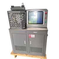 Testeur de pression de béton et de ciment haute précision 300 kN, machine automatique d'essai de compression du béton