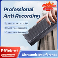 F16 Portable Anti enregistrement Audio équipement de sécurité Portable Anti enregistrement bloqueur enregistrement vocal brouilleur Microphone suppresseur