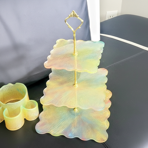 แท่นวางเค้กเรซินอีพ็อกซี่แบบมีโครงสร้างมาตรฐานสูงทนทานและเชื่อถือได้เครื่องครัว - Product Image 1