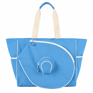 Factory Custom Luxury Pickleball Tennis Racket Tote <b>Bags</b> Large Capacity Women Sports <b>Beach</b> Tennis Handbag 3-1 - Product Image 4