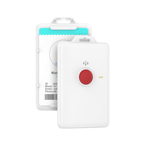 Alta calidad IOT Moko posicionamiento interior al aire libre IP67 impermeable LW006 LoRaWAN Smart Badge <span class=keywords><strong>GPS</strong></span> Card Tracker - Product Image 1