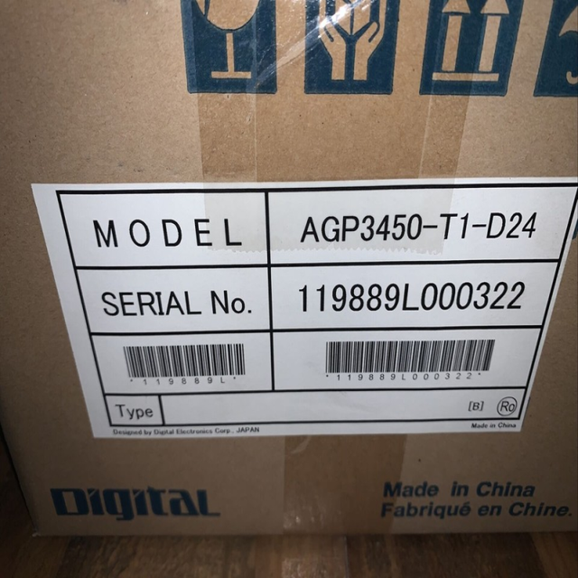 Sell Well in Stock One AGP3450T1D24 AGP3450T1D24 Touch Screen Expedited for Plc by DHL/UPS