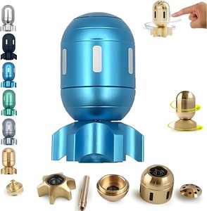 Creative Simulated <b>Mini</b> Torpedo Hand Finger Spinner Anti-stress Relief Toy Adults Office Travel Decompression Gyro Gift - Product Image 5