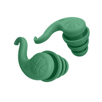 Bouchons d'oreilles lavables EP022, réduction du bruit, en silicone confortable, bloquant le son, pour dormir, travailler, étudier, ronfler, nager