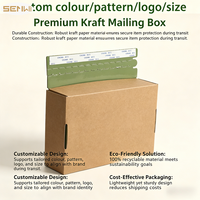 Boîte en Carton Artisanale Personnalisée Originale pour Emballage Alimentaire Naturel, Impression Numérique, Forme Ovale Grise, Boîte d'Emballage Ouverte avec Fermeture Éclair