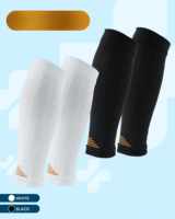 En gros Manchon de compression pour mollet en cuivre blanc pour le basketball, la course à pied, femmes et hommes, soulagement des périostites tibiales