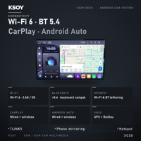 Layar Android Mobil Stereo Radio Mobil Pemutar Android untuk Mobil Layar Sentuh 9 Inch Bluetooth