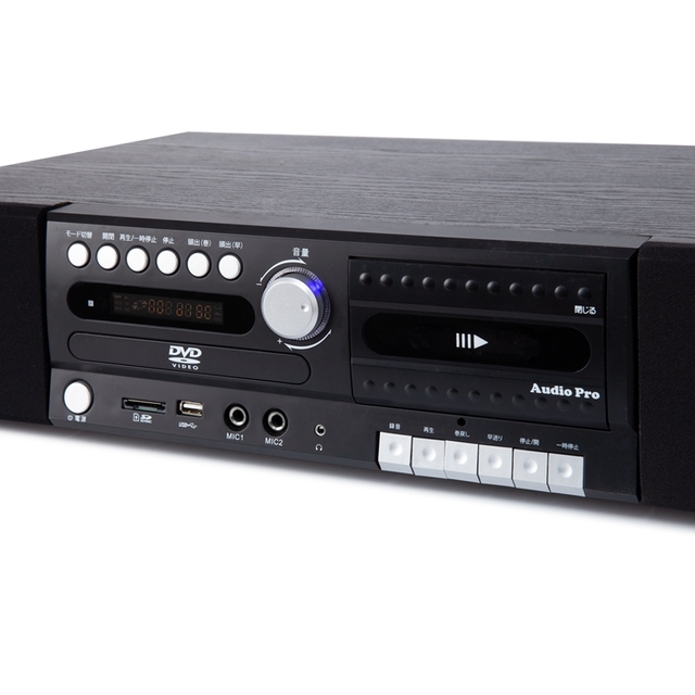 Black Technology Classical Products Karaoke Cassette Player 2.1CH Channel Multimedia Speakers