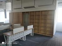 Bureau informatique modulaire en panneaux de bois moderne pour usage commercial et domestique - Design simple pour PDG, superviseurs et personnel