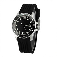 Montre de luxe de marque Charm, qualité supérieure, cristal, résistance à l'eau 30 ATM, mouvement à quartz, 38 mm, bracelet en acier inoxydable 20 mm, chronographe sport