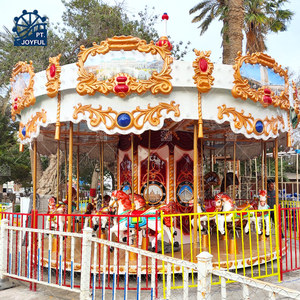 Manège commercial de luxe à 16 places en forme de chevaux |   Manège LED personnalisable pour parcs d'attractions et centres commerciaux - Product Image 2