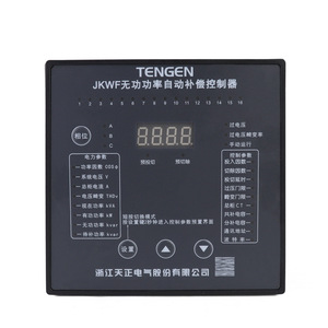 ตัวควบคุมอัจฉริยะ Tengen Jkwf สำหรับตัวเก็บประจุแบบอัตโนมัติ ชดเชยกำลังไฟฟ้ารีแอกทีฟ 220V สำหรับควบคุมค่าตัวประกอบกำลังไฟฟ้า - Product Image 1