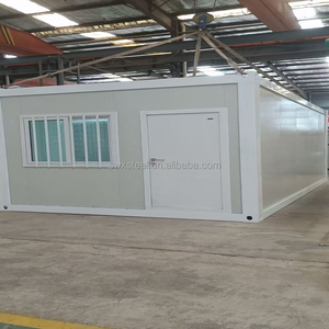 20ft 40ft מתקפל בית מיכל להרחבה 2 חדר שינה נייד קטן פרפאב וילה משפחתית - Product Image 3
