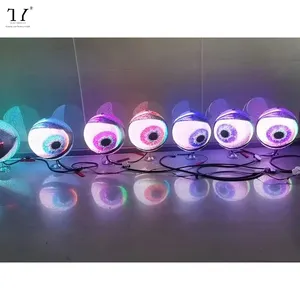 Al Aire Libre nueva llegada LED video pared esfera P4 diámetro 1,5 m redondo LED bola pantalla globo esférico LED pantalla