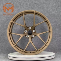 Maxtera Geschmiedete Maßgefertigte Bronze Fir Evo Style PKW-Räder für BMW M2 M3 M4 Porsche 911 718 Audi R8 RS Corvette Leichtmetallfelgen
