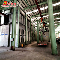 Ligne de production complète de peinture pour profilés en acier BZB, ligne de revêtement pour pièces lourdes