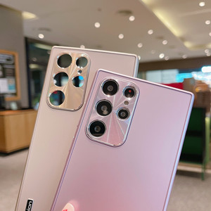 Nueva <span class=keywords><strong>funda</strong></span> de teléfono móvil de PC dura chapada a la moda <span class=keywords><strong>para</strong></span> <span class=keywords><strong>Samsung</strong></span> <span class=keywords><strong>Galaxy</strong></span> S24 S23 S22 <span class=keywords><strong>S21</strong></span> <span class=keywords><strong>Ultra</strong></span> Plus FE - Product Image 3