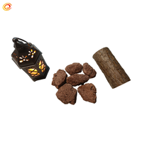 CHANGQI CLA-RE Substrat filtré naturel Paysagisme Pierre volcanique noire rouge Particules de roche de lave pour foyers et jardins