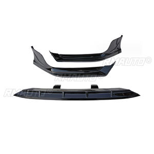 <b>Car</b> Front Bumper Splitter Chin Lip Spoiler <b>Diffuser</b> Guard Body Kit Cover Protector <b>for</b> Honda Accord 10Gen 2018 2019 2020 2021 - Product Image 4