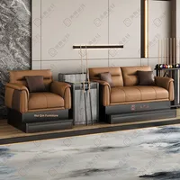 Qindian Hochwertiges Leder-Zuschauer-Sofa Massivholzrahmen Chinesischer Snooker-Billardtisch PU-Queue-Box Langlebiger Beweglicher Ruhebereich