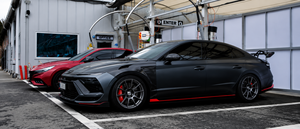 Guardabarros Delanteros Ventilados de Fibra de Carbono Estilo XMotion para Hyundai Sonata DN8 Facelift 2024, Accesorios Exteriores para Automóviles - Product Image 2
