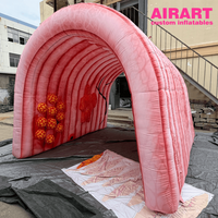 Modèle gonflable géant de 3 mètres du côlon à traverser pour la sensibilisation au cancer colorectal et la promotion de la santé