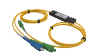 FTTH fibra óptica WDM FWDM módulo 1310/1490/1550nm FBT splitter 1*2 acoplador