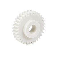 OEM Roda Gigi Nylon CNC Plastik Kustom CNC Machined POM PEEK Roda Gigi Plastik Nylon Komponen Spur Machining untuk Suku Cadang Mesin